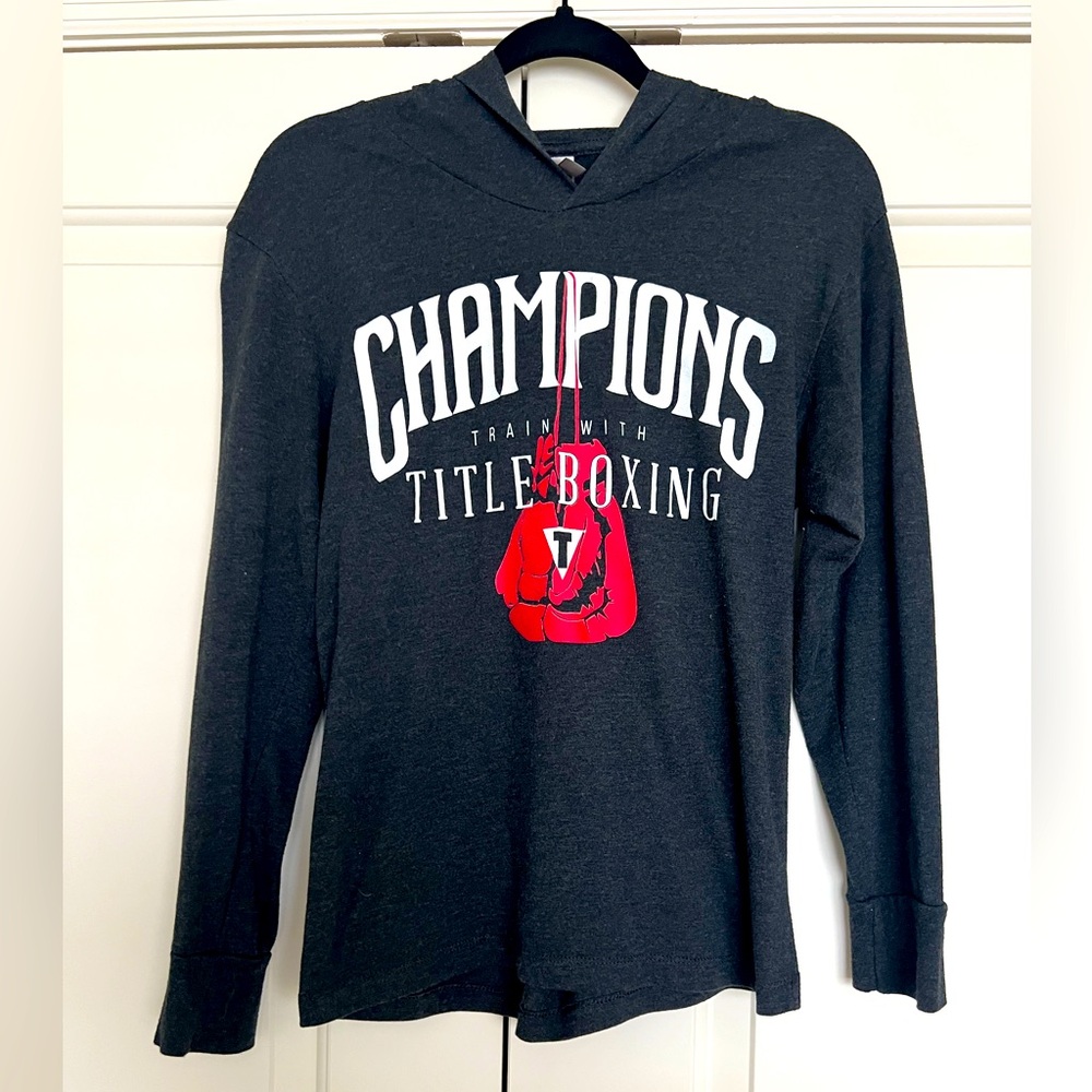 Title Boxing Black Long Sleeve Shirt